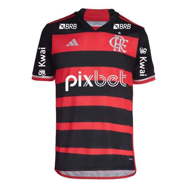 24-25 Flamengo Home Jersey Full Sponsor