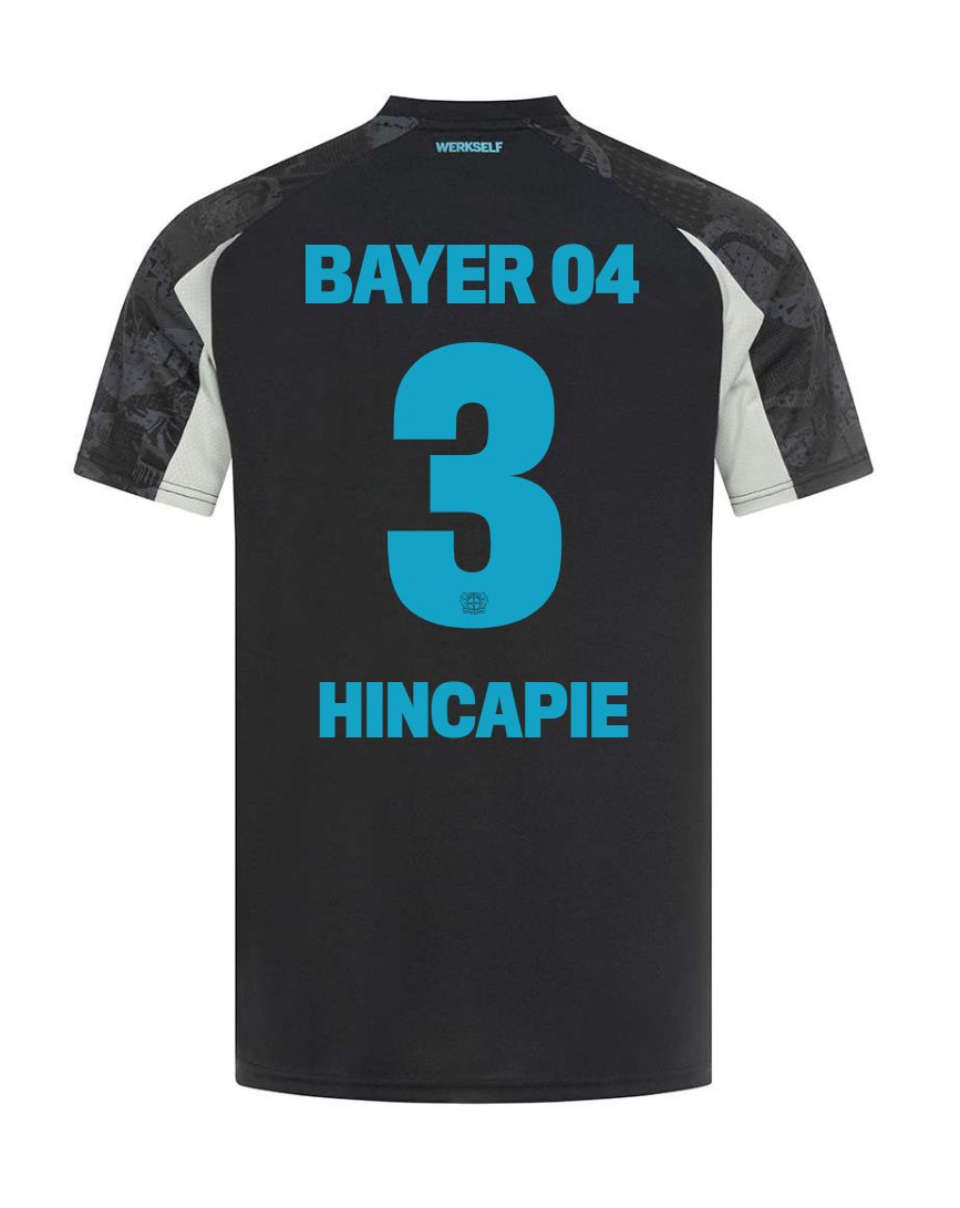 24-25 Bayer Leverkusen Hincapie 3 Third Soccer Jersey