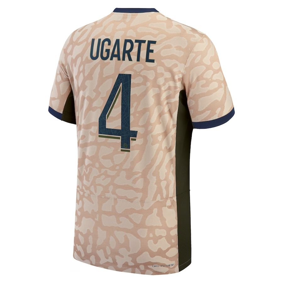 23-24 PSG Jordan Ugarte 4 Fourth Jersey (Player Version)