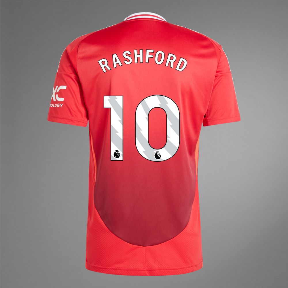 24-25 Manchester United RASHFORD 10 Home Jersey (Player Version)