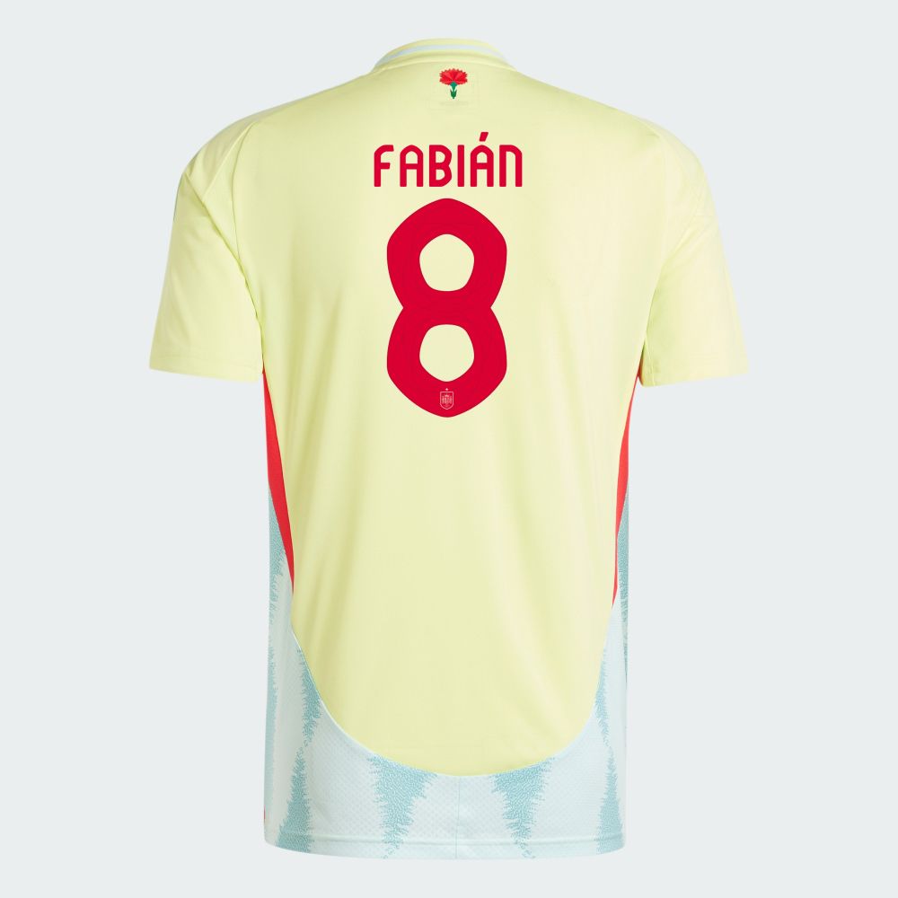 2024 Spain FABIÁN 8 Away Jersey