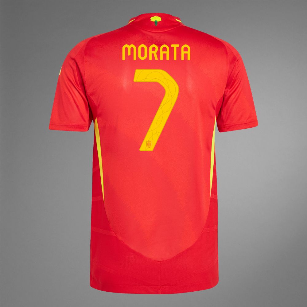 2024 Spain MORATA 7 Home Jersey (Player Version)