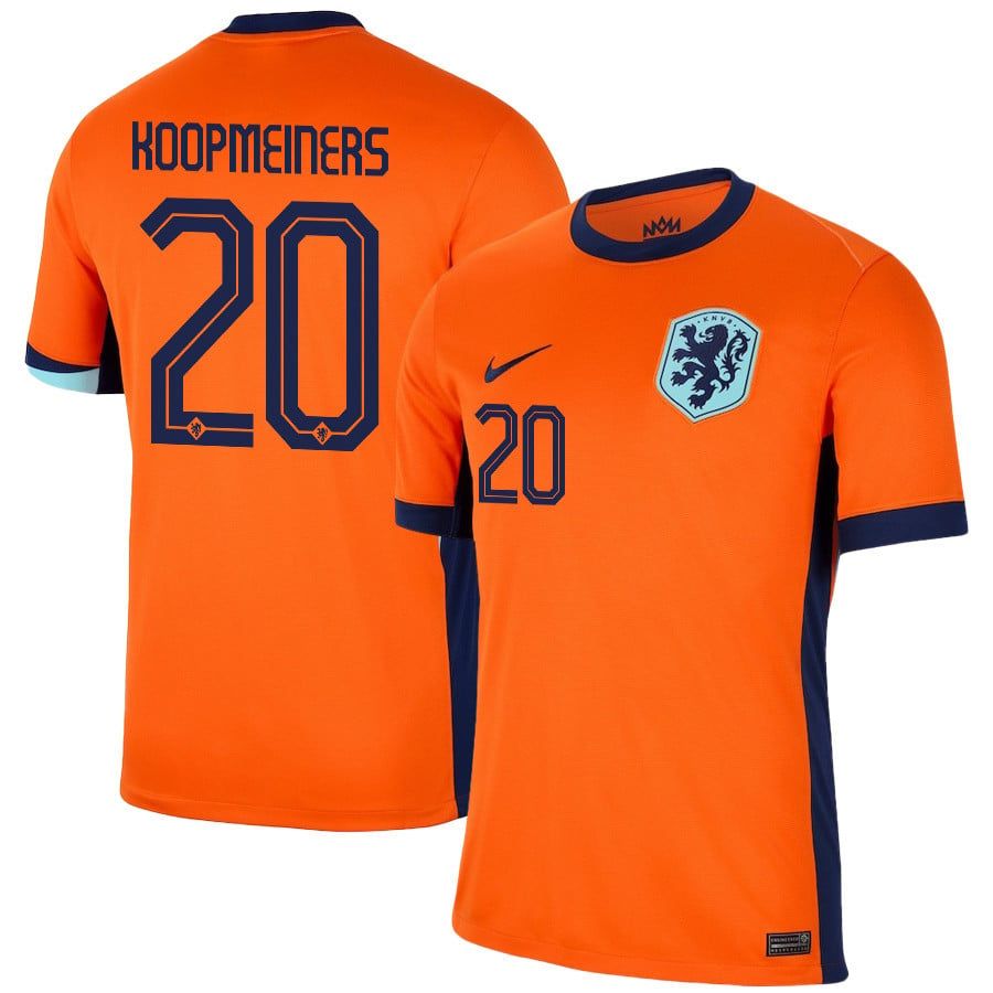 2024 Netherlands Koopmeiners 20 Home Jersey