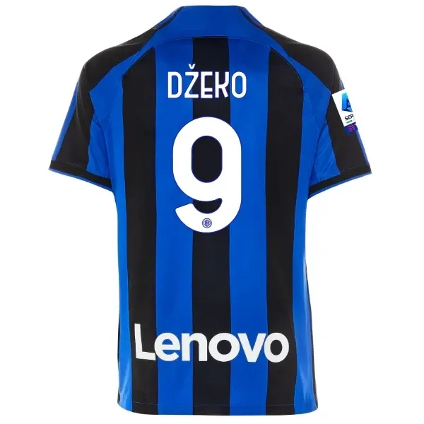 Inter Milan Edin Džeko #9 Home Jersey 22-23