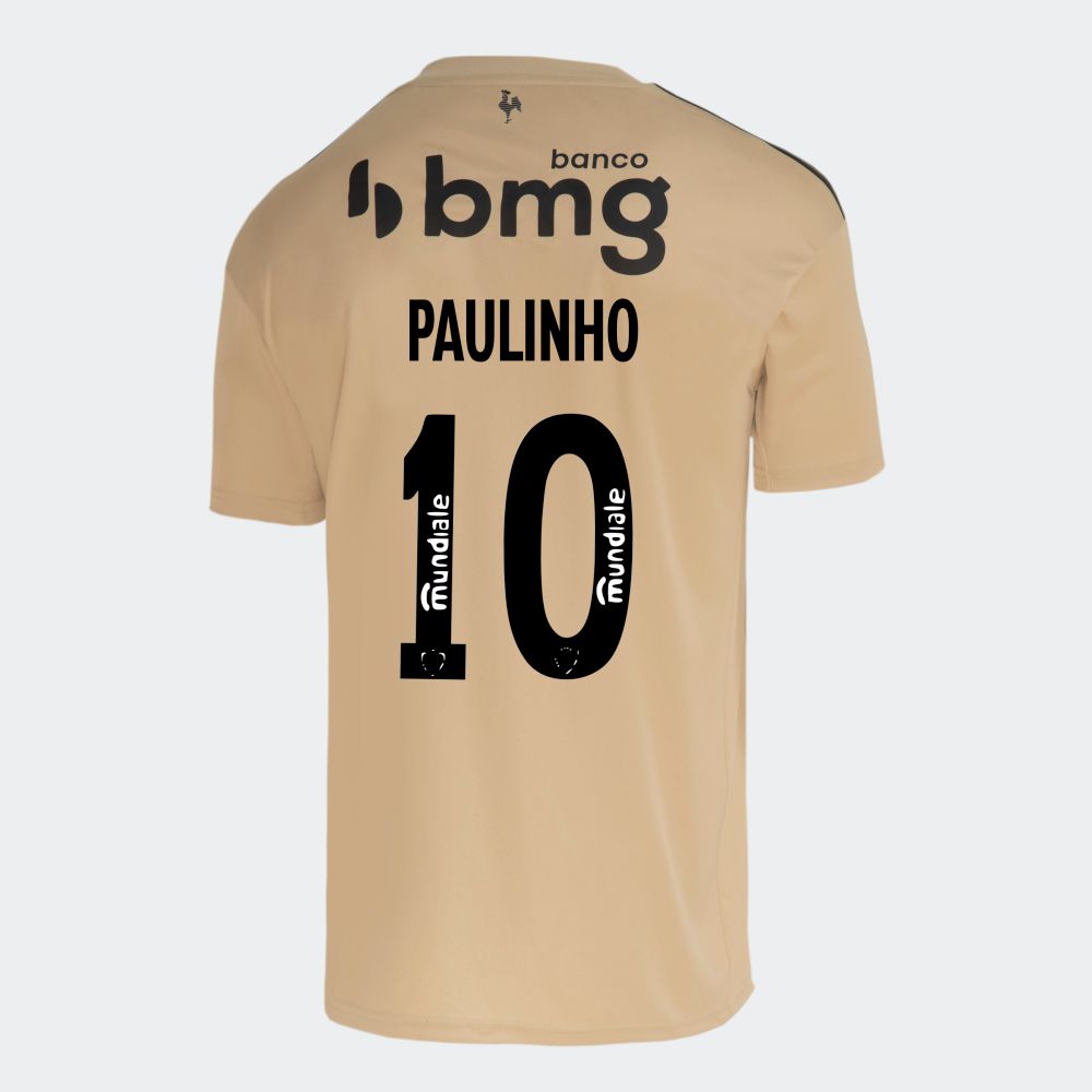 Atletico Mineiro Third Paulinho 10 Jersey 22-23