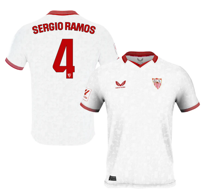 Sevilla Sergio Ramos #4 Home Jersey 2023/2024