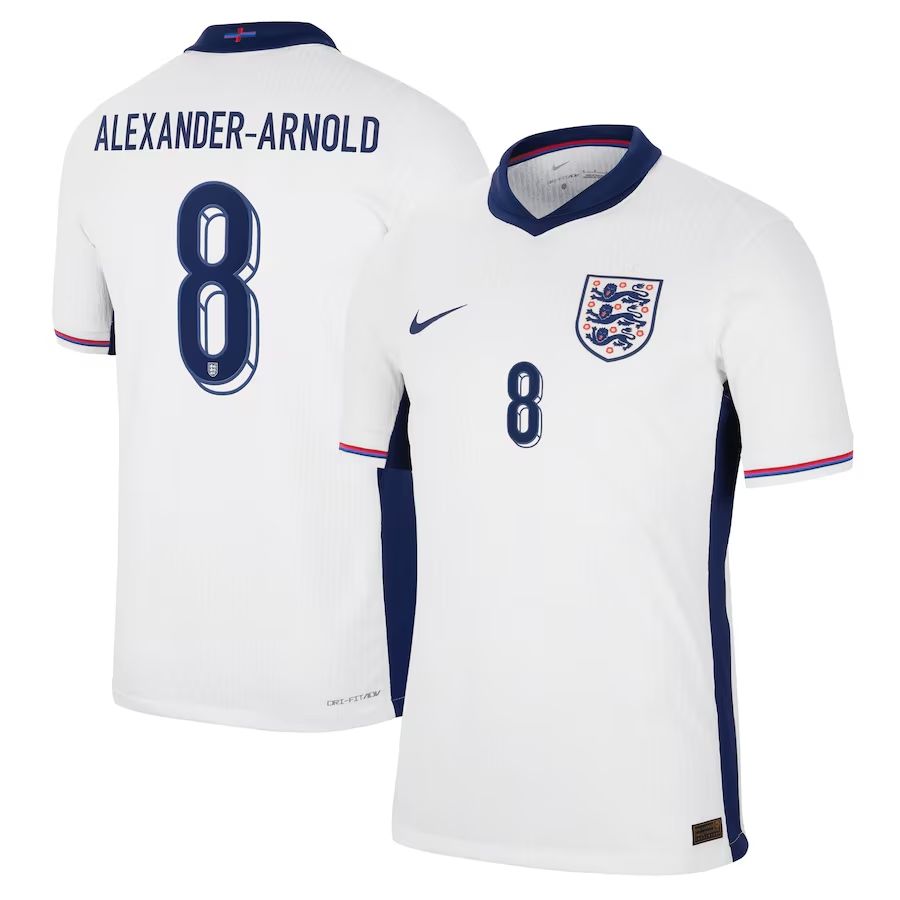 2024 England Alexander-Arnold 8 Home Jersey (Player Version)