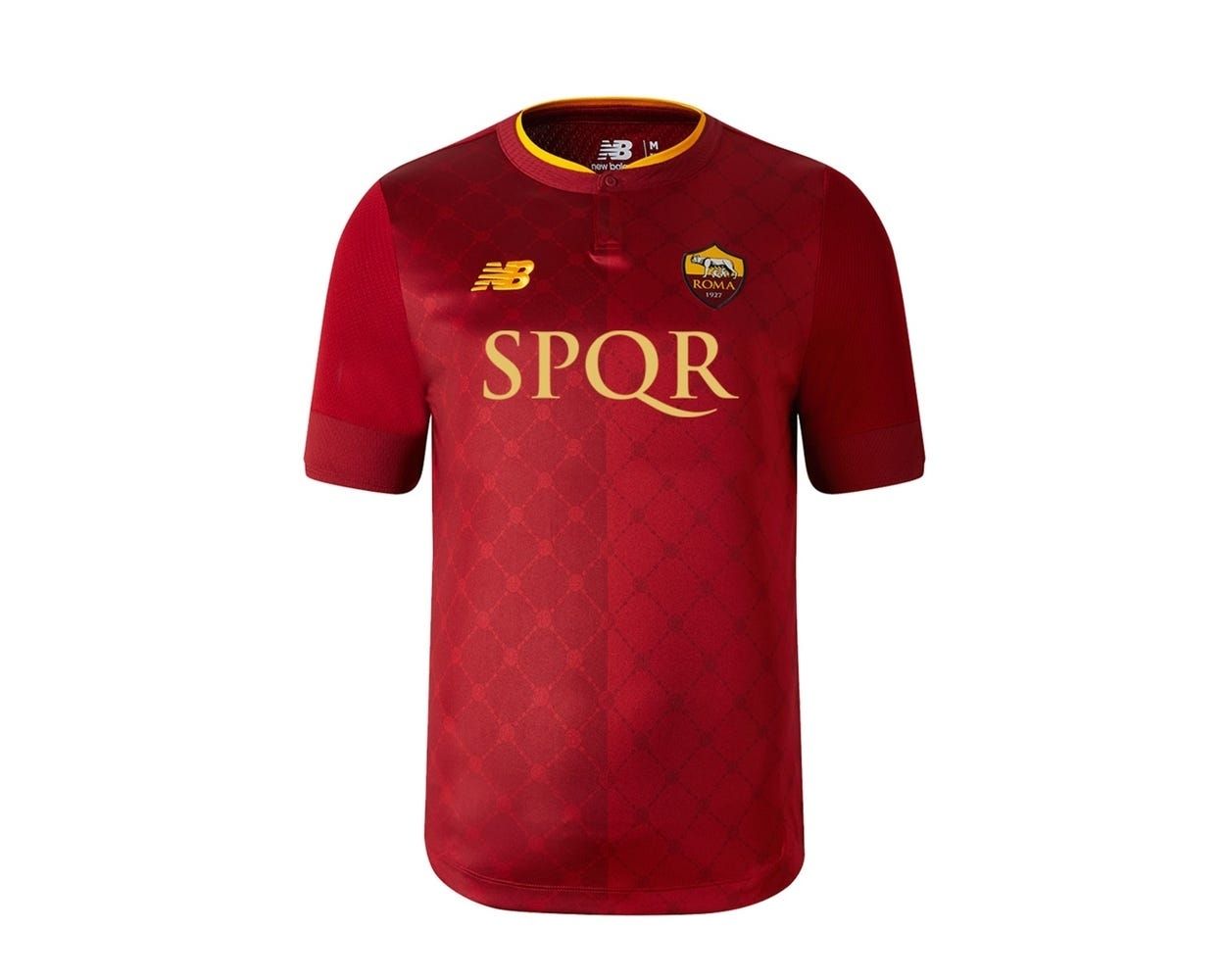 AS Roma Home Jersey 22-23 w/SPQR sponsor