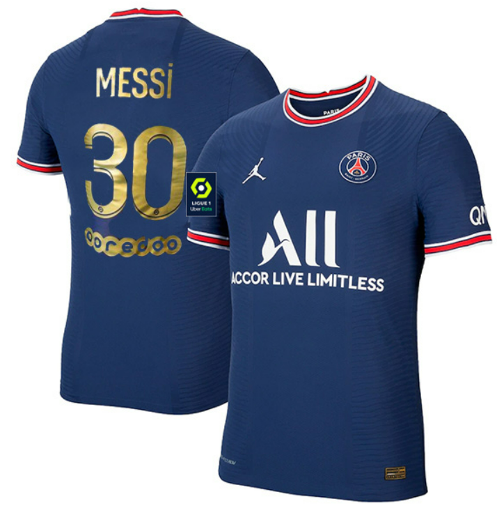 PSG Home Lionel Messi 7th Ballon Kit (Messi #30) (Player Version)