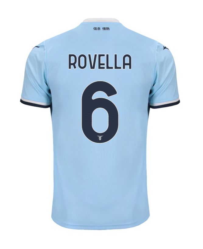 Lazio Home ROVELLA 6 Jersey 24-25