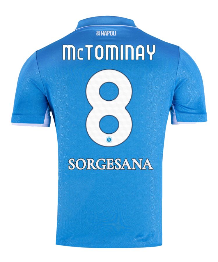 24-25 Napoli Home 8 McTominay Jersey