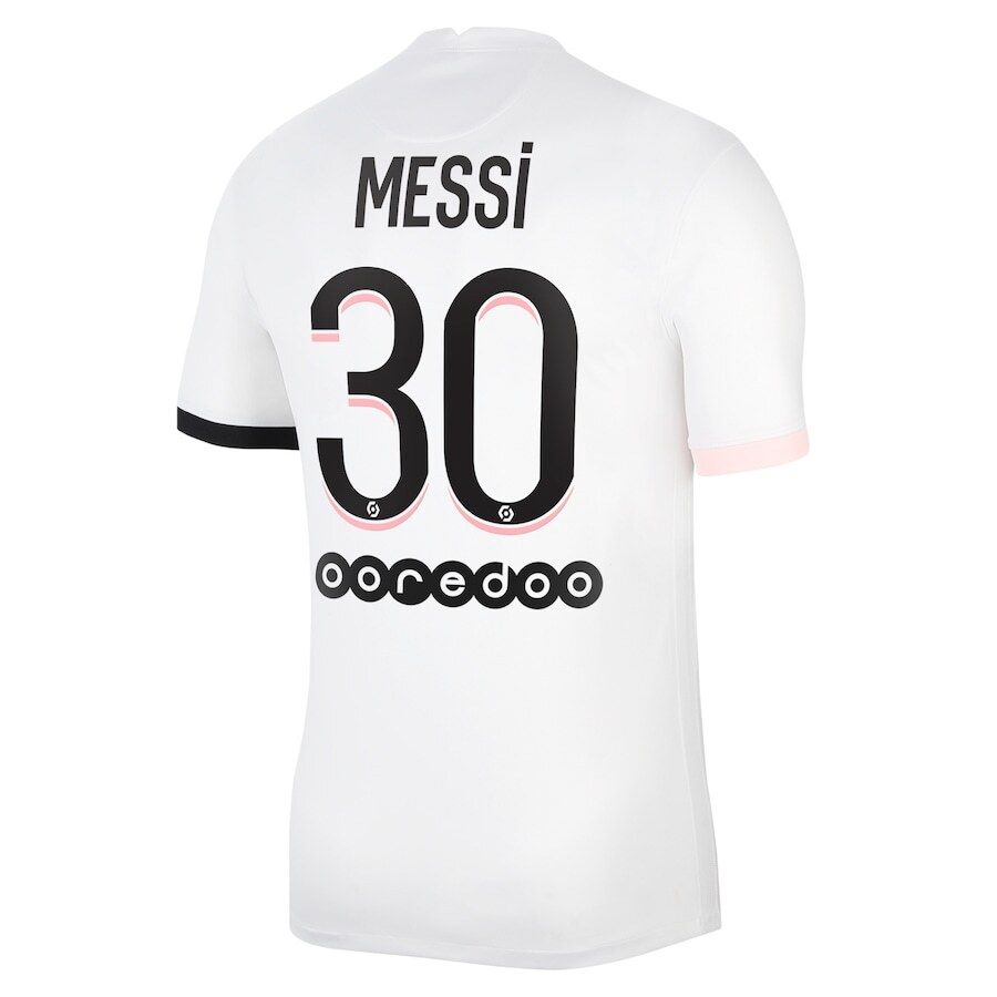 Paris Saint-Germain PSG Away Messi #30 Ligue 1 2021-22 (Player version)