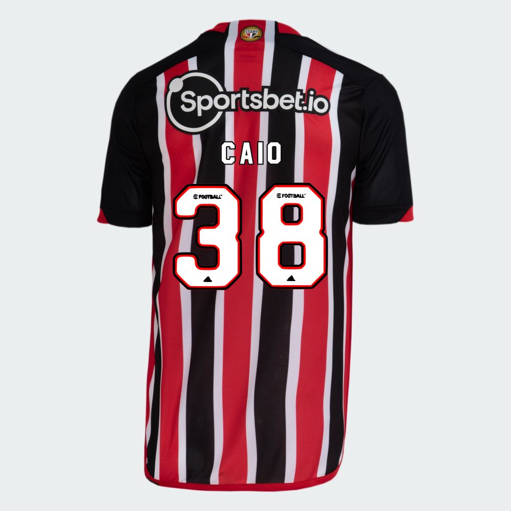 Sao Paulo FC Caio Paulista 38 Away Jersey 2023/24