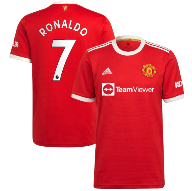 Manchester United Home EPL Print RONALDO #7