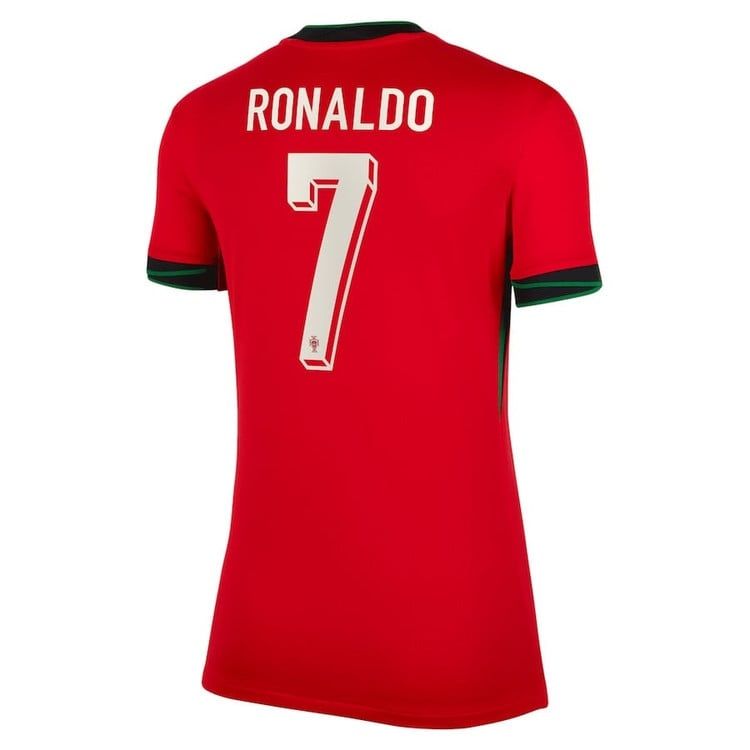 Portugal Home Cristiano Ronaldo #7 Women Jersey 2024