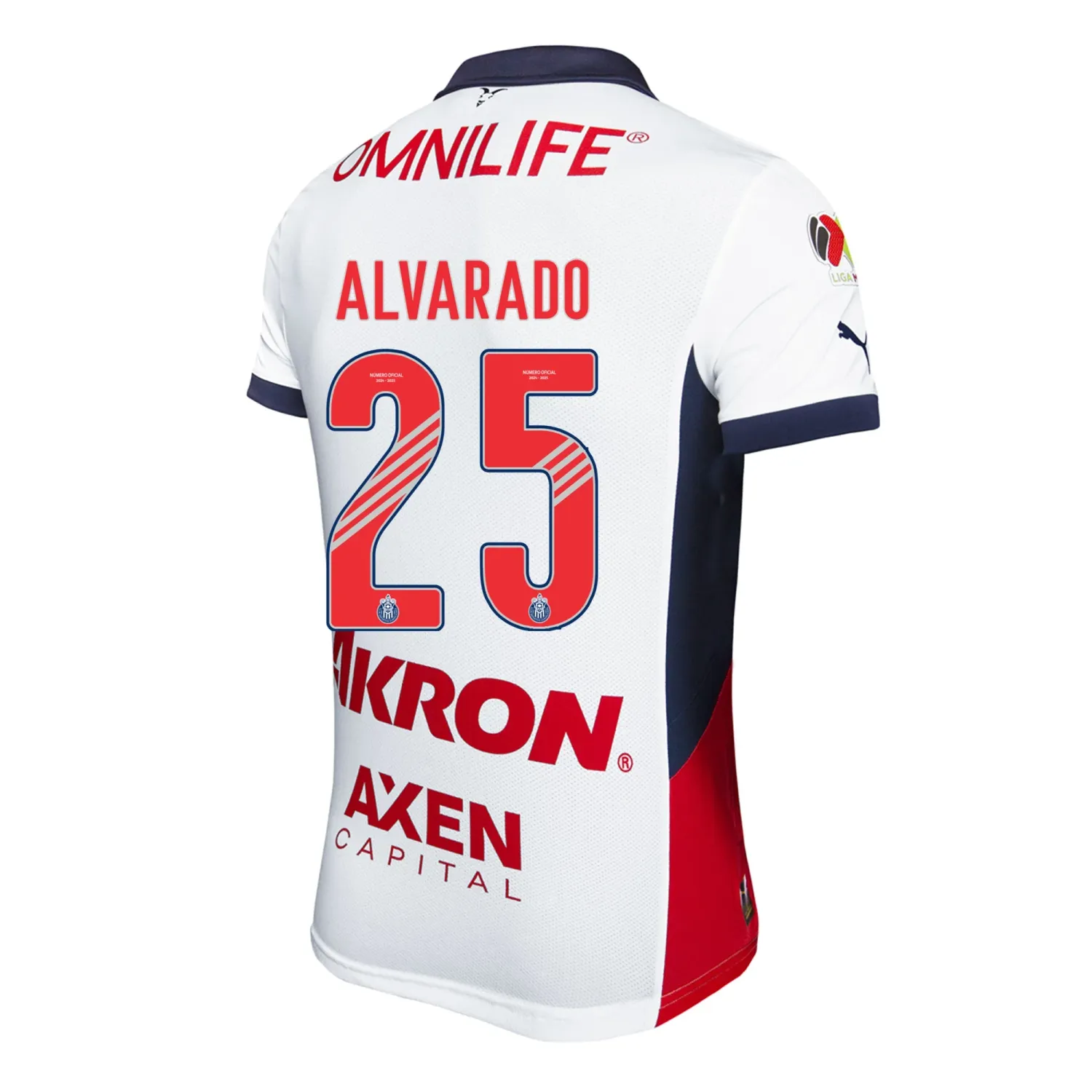 24-25 Chivas Alvarado 25 Away Jersey (Player Version)