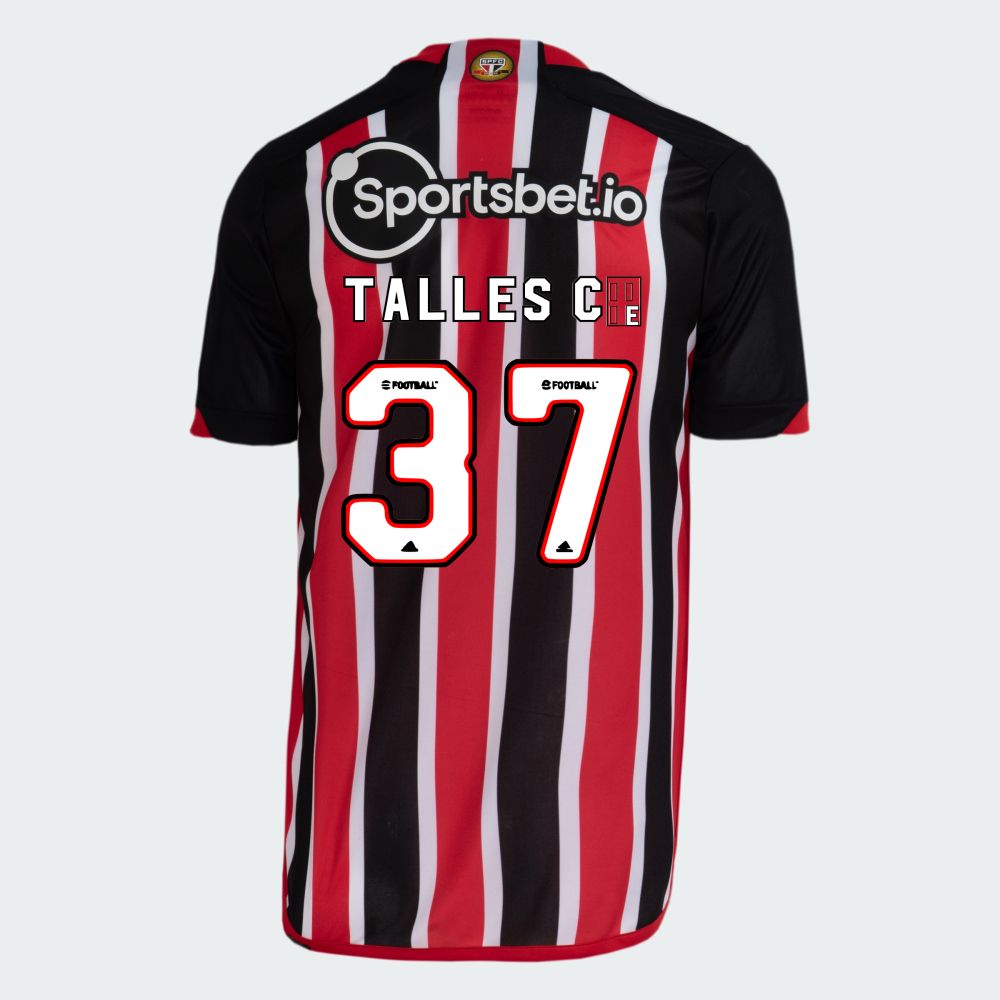 Sao Paulo FC Talles Costa 37 Away Jersey 2023/24