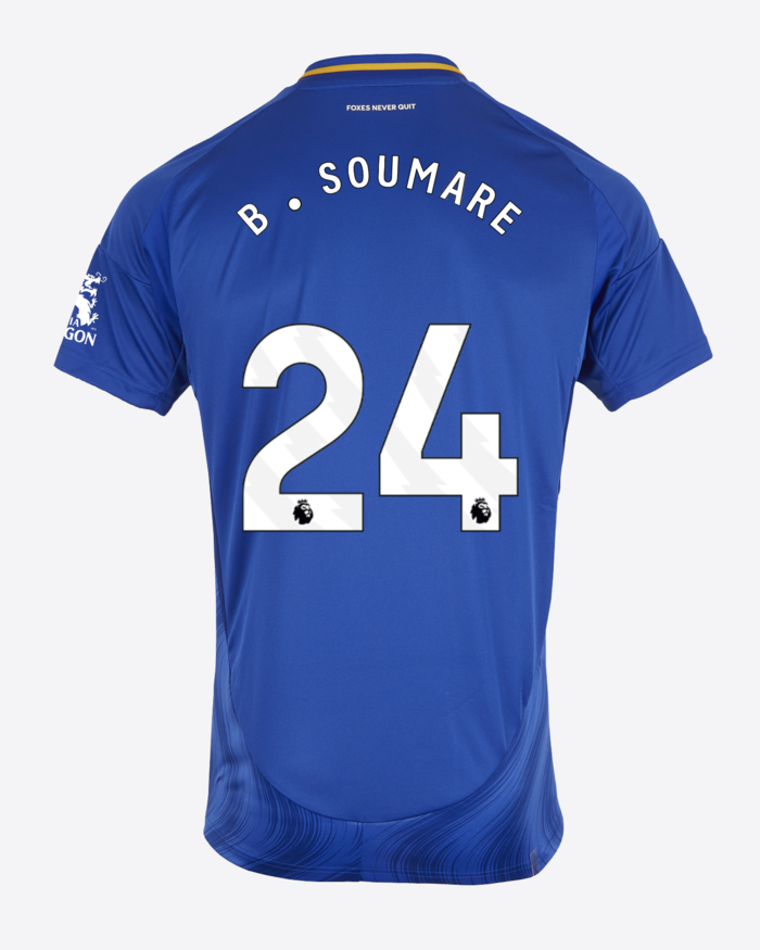 Leicester City Home B.SOUMARE 24 Jersey 24-25