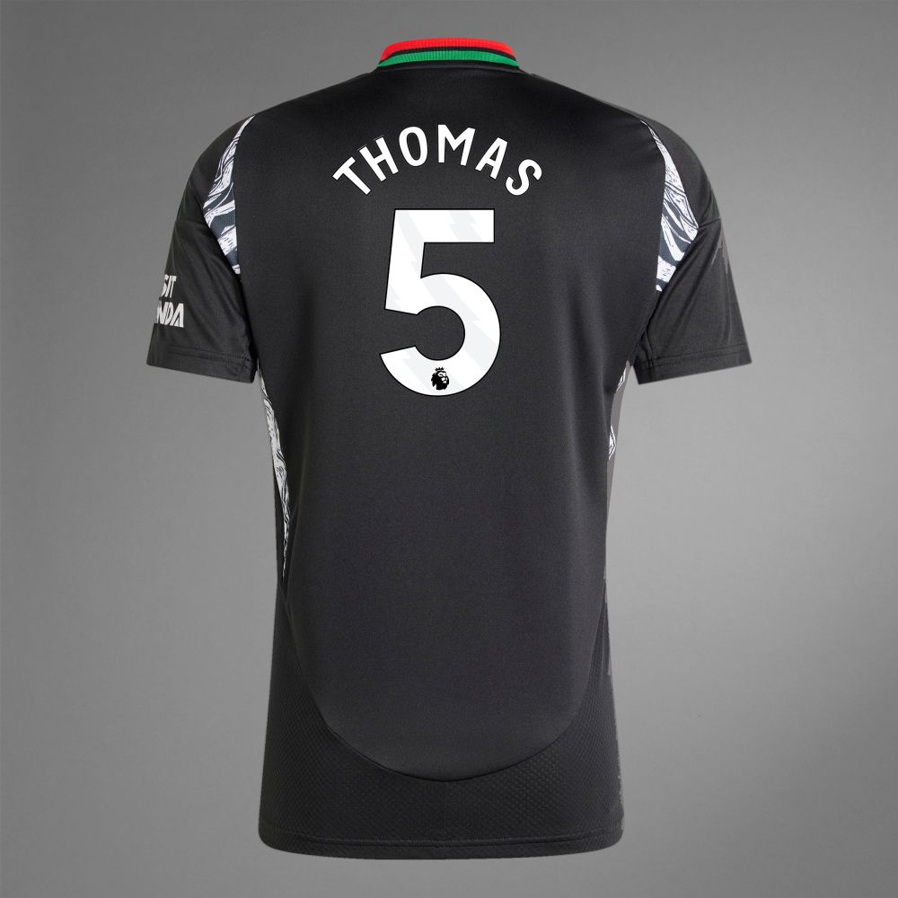 Back view of Thomas 5 Arsenal away Jersey