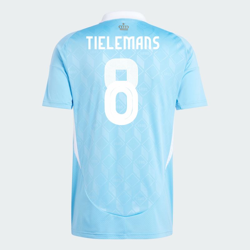 2024 Belgium TIELEMANS 8 Away Jersey