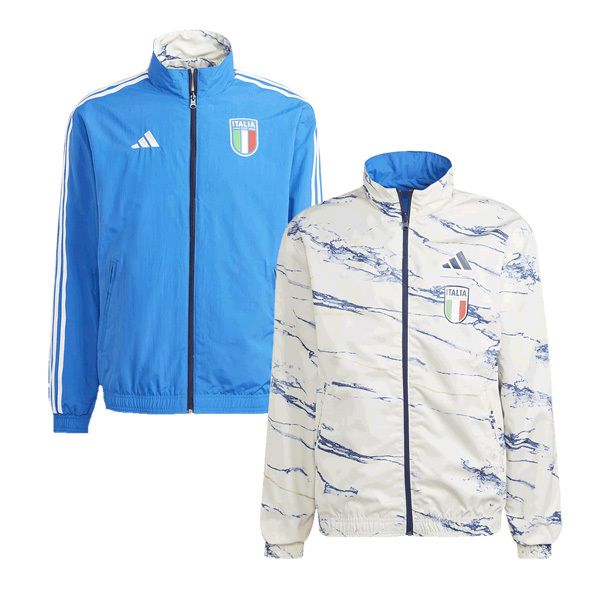 Front view of Reversible Inside Out and Inside In Anthem Italy Jacket