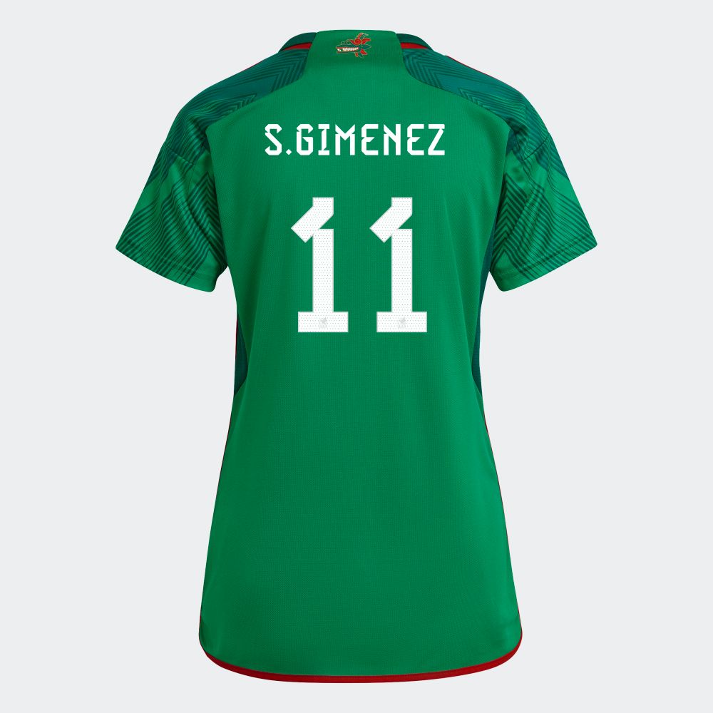 Mexico Home Andres Santiago Giménez 11Women Jersey 2022/2023