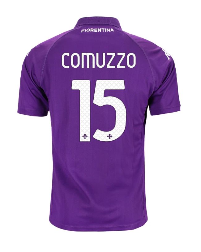 24-25 Fiorentina Home COMUZZO 15 Jersey