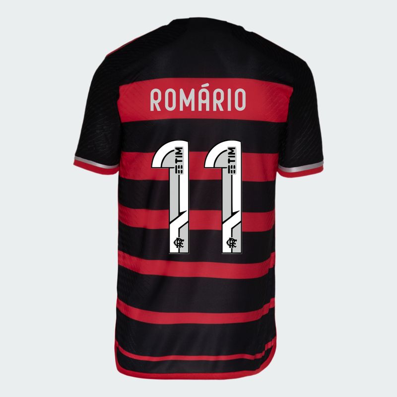 Flamengo Home Romário 11 Jersey Shirt 2024/25 (Player Version)