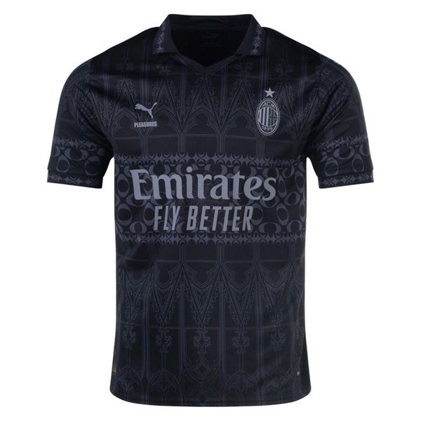 23-24 AC Milan X Pleasures Fourth Jersey Dark (Player Version）