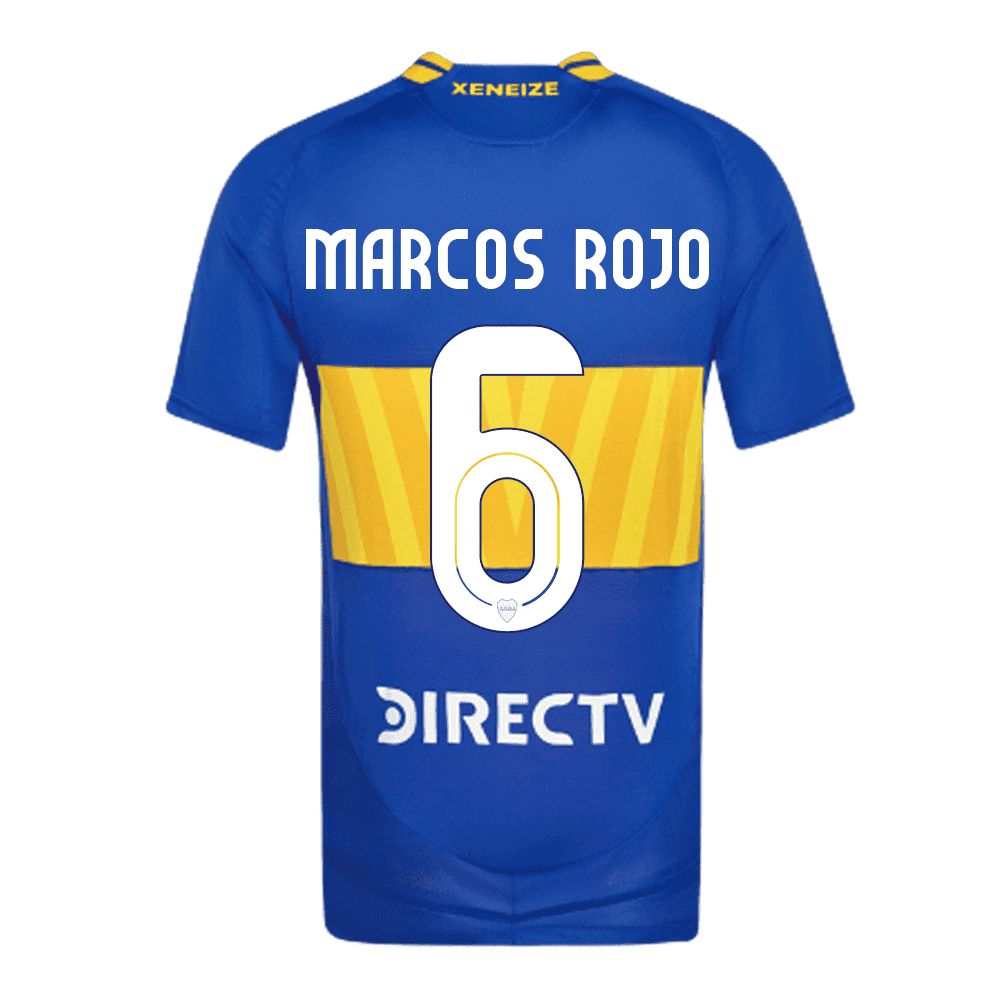 24-25 Boca Juniors Home MARCOS ROJO 6 Jersey
