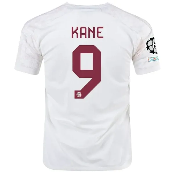 Bayern Munich Harry Kane Third Jersey 2023/2024 With Champions League Patches