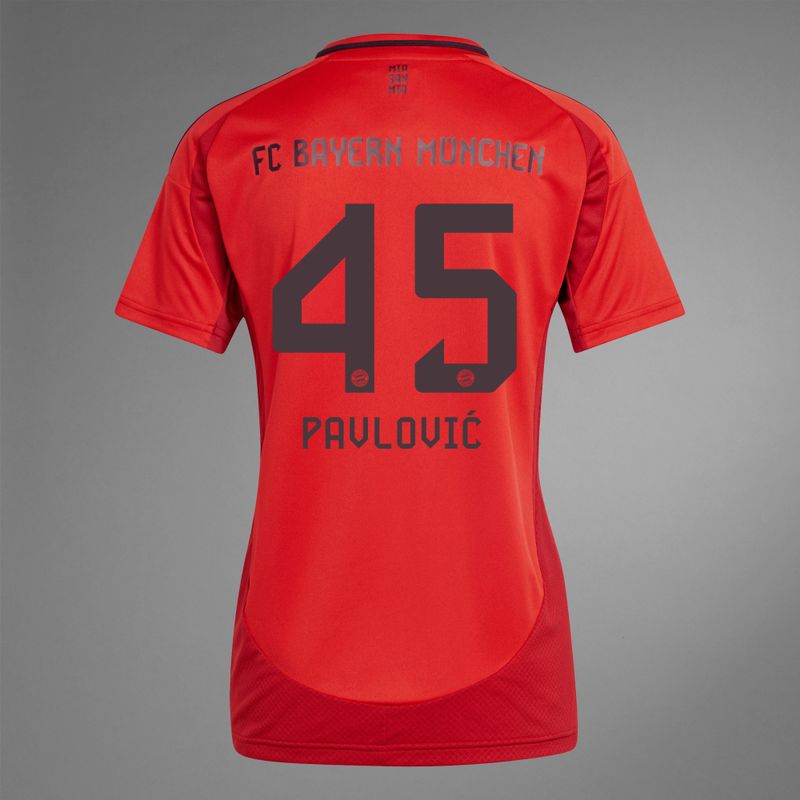24-25 Bayern Munich PAVLOVIĆ 45 Home Women's Jersey