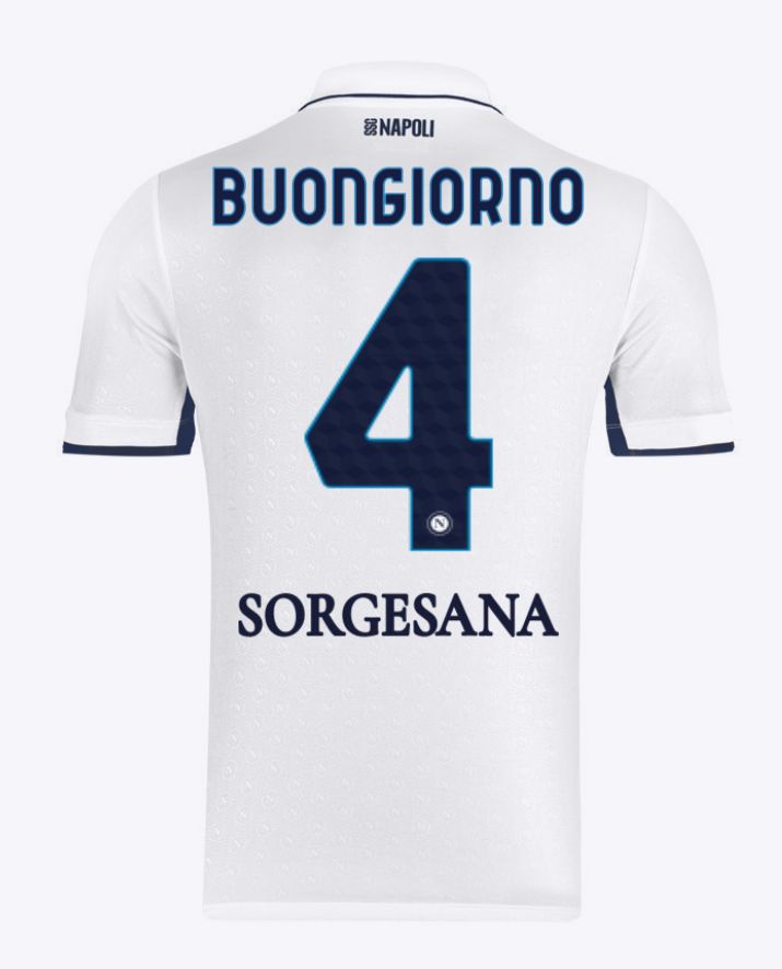 24-25 Napoli Away 4 Buongiorno Jersey