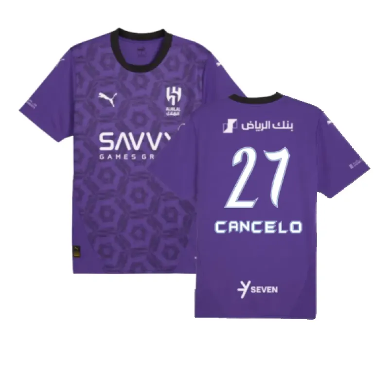 2024-2025 Al Hilal Third Cancelo 27 Jersey