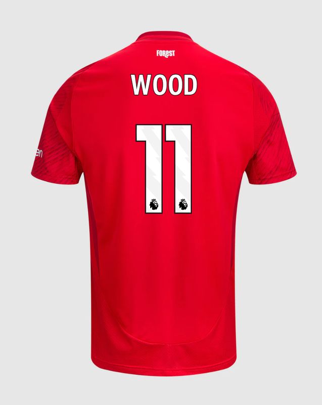 24-25 Nottingham Forest Home Wood 11 Jersey