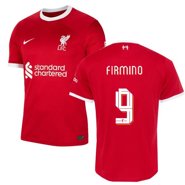 23-24 Liverpool Home Jersey FIRMINO 9 UCL