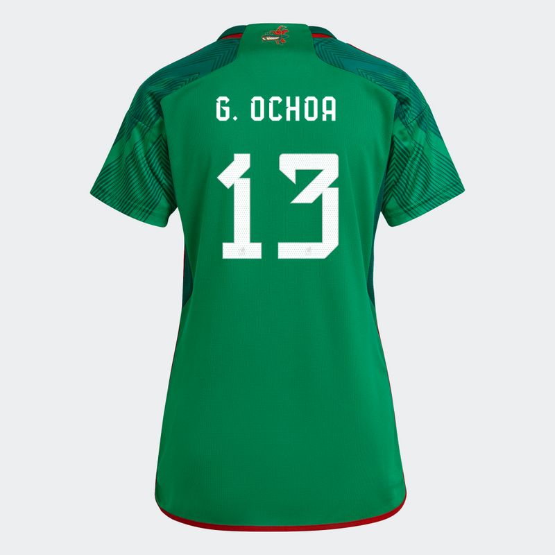 Mexico Home  Guillermo Ochoa 13 Women Jersey 2022/2023
