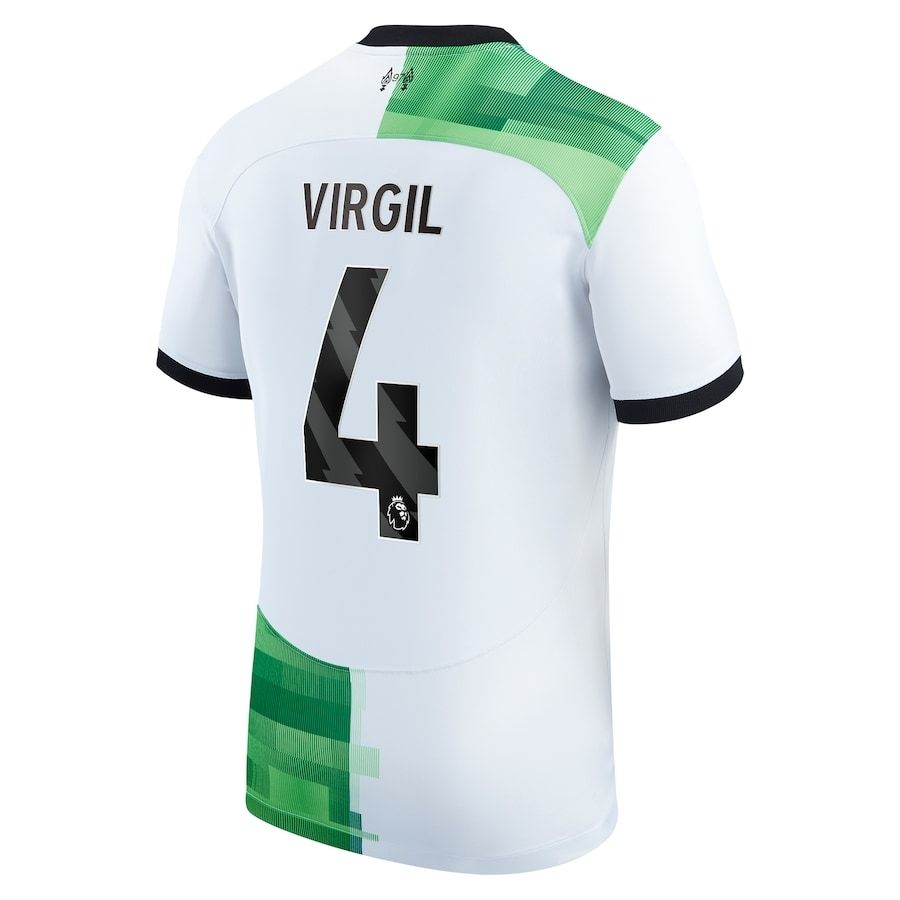 Liverpool Virgil van Dijk #4 Away Jersey 2023/2024