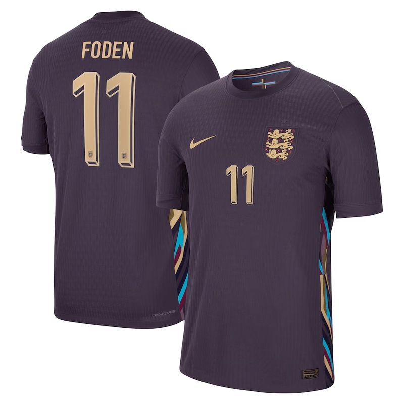 2024 England Foden 11 Away Jersey (Player Version)