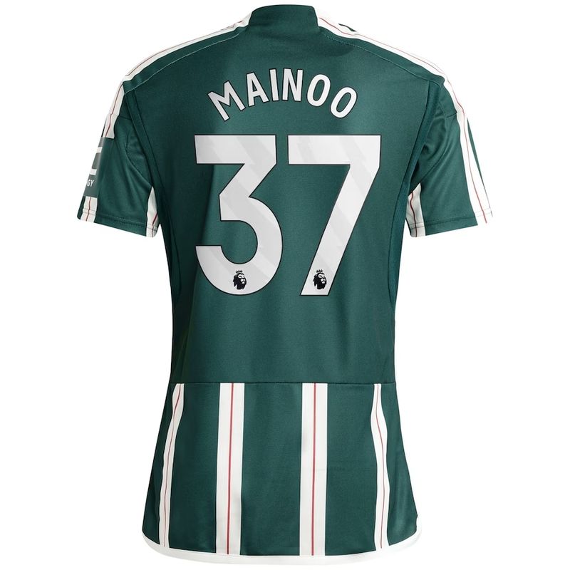 23-24 Manchester United Mainoo 37 Away Jersey