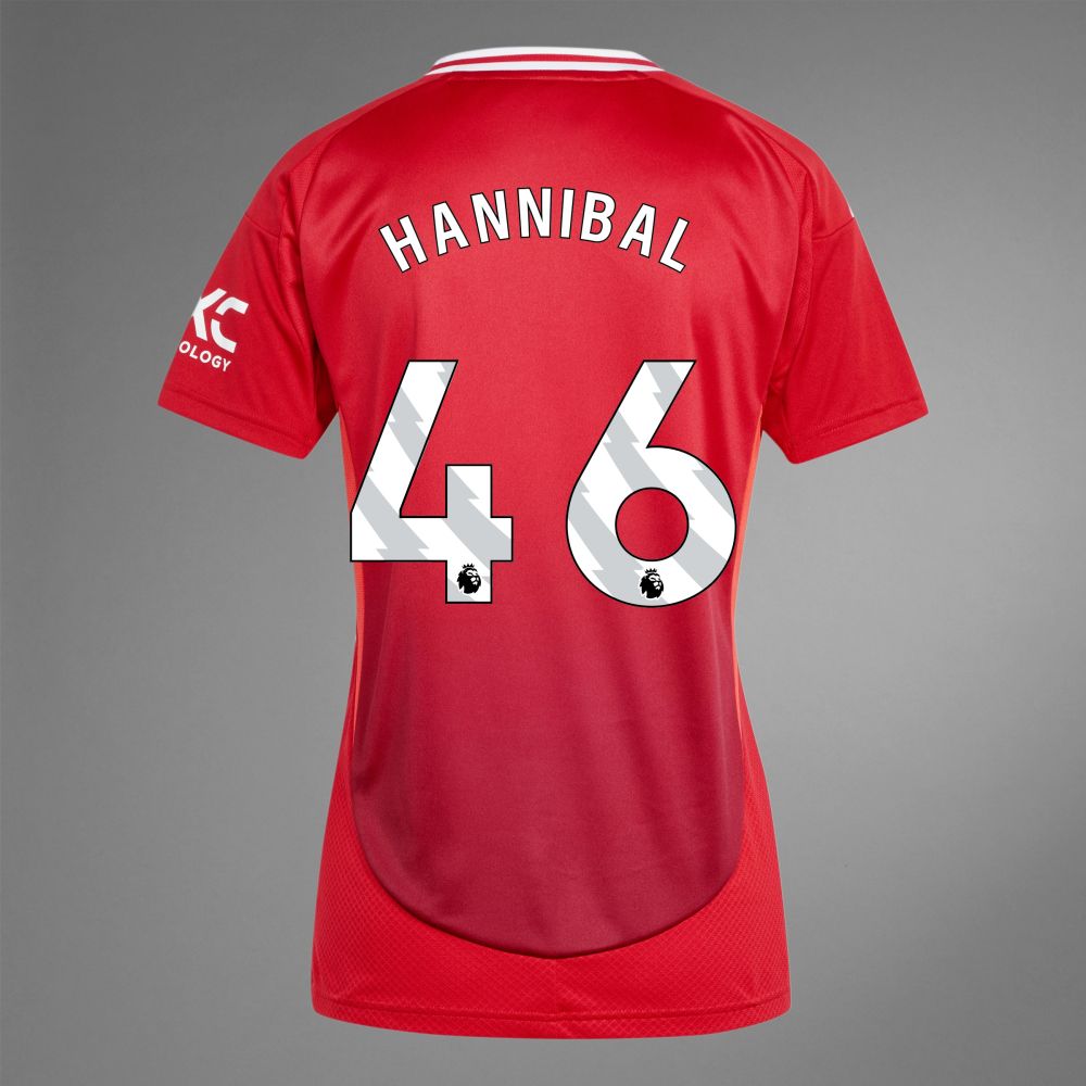24-25 Manchester United HANNIBAL 46 Home Jersey