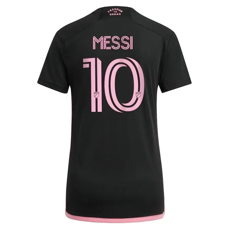 Inter Miami Away Messi 10 Women's Black La Noche Jersey 2024/2025