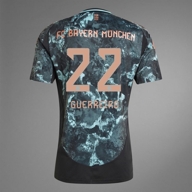 24-25 Bayern Munich GUERREIRO 22 Away Jersey