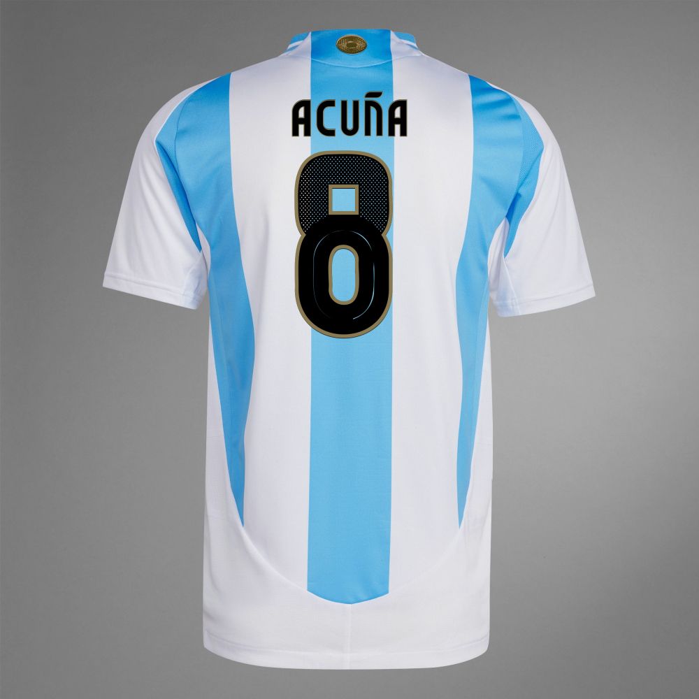 2024 Argentina ACUÑA 8 Home Jersey (Player Version)