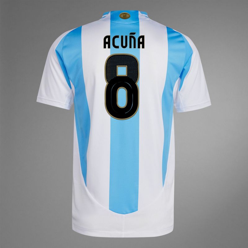 2024 Argentina ACUÑA 8 Home Jersey (Player Version)
