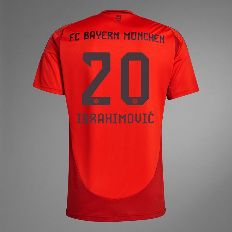 24-25 Bayern Munich IBRAHIMOVIĆ 20 Home Jersey