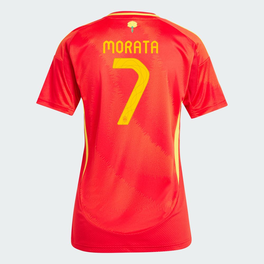 2024 Spain MORATA 7 Home Women's Jersey
