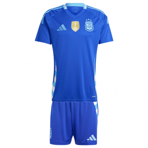 ARGENTINA HOME 2024 COPA AMERICA KIDS KIT