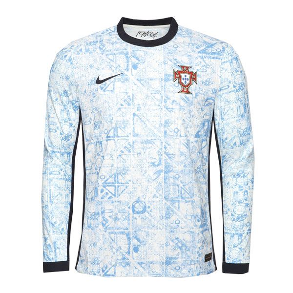 2024 Portugal Away Long Sleeve Jersey (Player Version)
