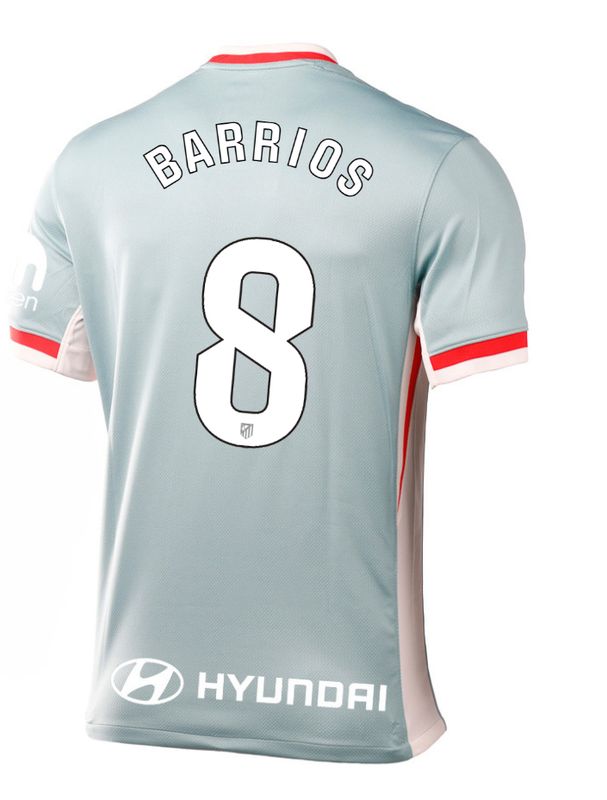24-25 Atletico Madrid Away BARRIOS 8 Laliga Jersey